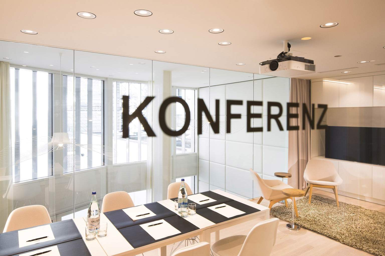 Salle de séminaire de l'hôtel The Passage à Bâle